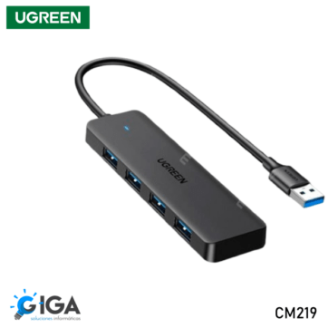 HUB USB 3.0 4 PUERTOS UGREEN CM219