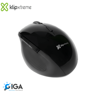 MOUSE INALAMBRICO KLIP ORBIX KMW-500BK ERGONOMICO