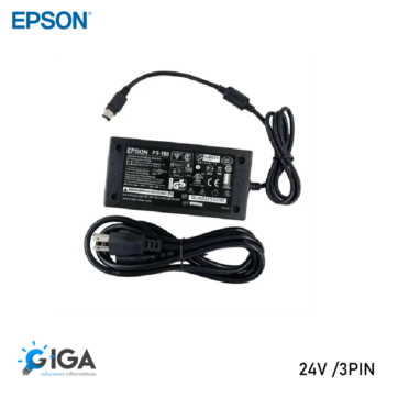 ADAPTADOR IMPRESORA 24V 2A 3 PINES TERMICA GENERICA (PS-180)