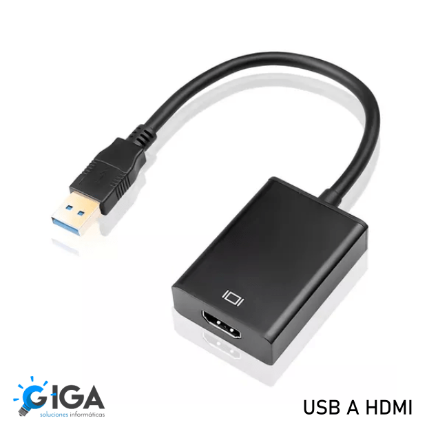 ADAPTADOR DE VIDEO USB 3.0 A HDMI FHD 1920x1080