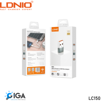 ADAPTADOR USB-C A USB-A LDNIO LC150
