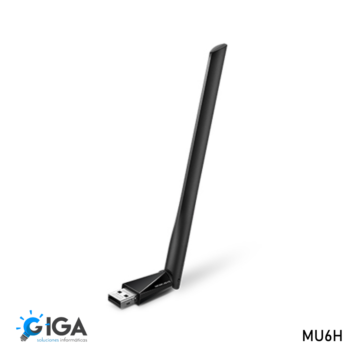 ADAPTADOR USB WIRELESS MERCUSYS MU6H DUAL BAND AC650