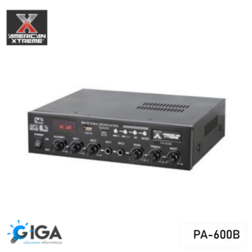 AMPLIFICADOR 60W C/USB/SD/FM/BLT PA-600B