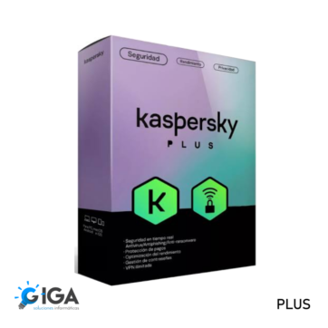 ANTIVIRUS KASPERSKY PLUS 1AÑO/1PC TARJETA
