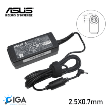 ADAPTADOR LAPTOP ASUS MINI 19V 2.10 AMP 2.5*0.70MM