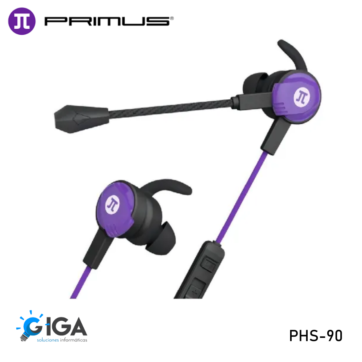 HEADSET GAMING MICROFONO PRIMUS ARCUS 3.5MM PHS-90