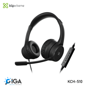 AUDIFONOS KLIP XTREME CON MICROFONO KCH-510