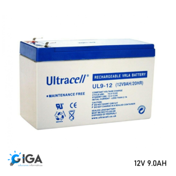 BATERIA UPS 12V-9.0 AH ULTRACELL