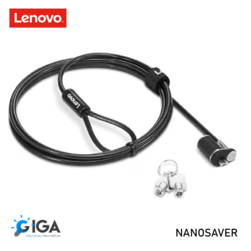 CABLE SEGURIDAD LENOVO NANOSAVER 4XE1F30276