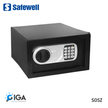 CAJA FUERTE SAFETYWELL 25X35X25CM GRIS MOD. 25SZ