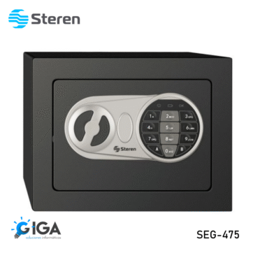 CAJA FUERTE 23X17X17 STEREN SEG-475