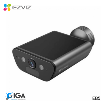 CAMARA EZVIZ EXTERIOR CON BATERIA Y PANEL EB5 4K