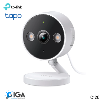 CAMARA TPLINK TAPO C120 WI-FI FIJA 2K/ AUDIO 2 VIAS /MICROSD