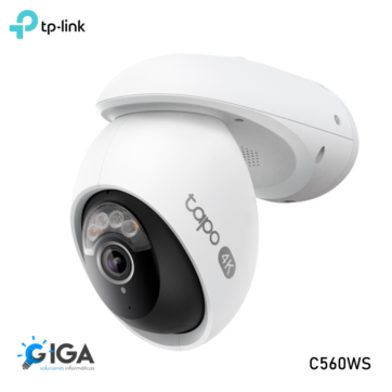 CAMARA TPLINK TAPO C560WS WIFI DUAL 4K PANTIL/ AUDIO 2 VIAS/ EXTERIOR