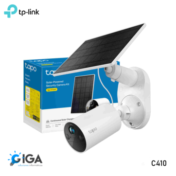 CAMARA TPLINK TAPO 2K/3MP C/PANEL SOLAR C410