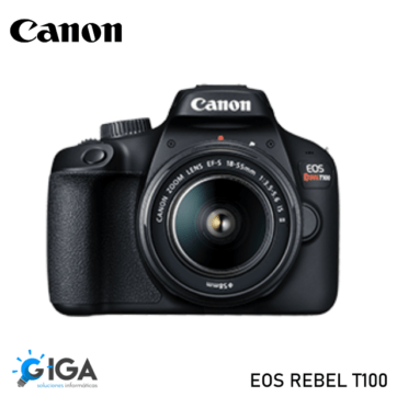 CAMARA CANON EOS REBEL T100 CON GARANTIA LOCAL