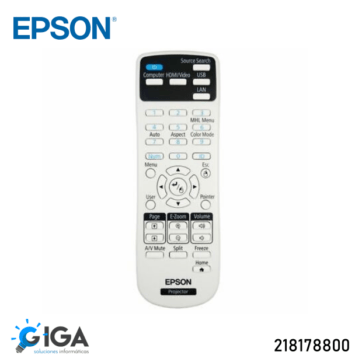 CONTROL REMOTO PARA PROYECTOR EPSON 218178800