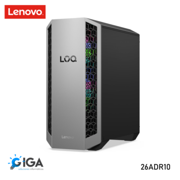 COMPUTADOR DESKTOP GAMER LENOVO LOQ 26ADR1 RYZEN 7 8745HX; DDR5 16GB; SSD 1TB; NVDIA RTX-5060 8GB