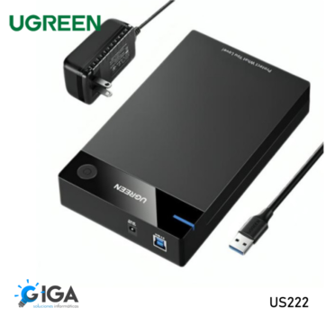 ENCLOSURE 3.5" SATA UGREEN 5GBPS US222