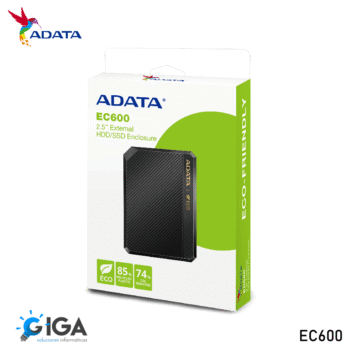 ENCLOSURE 2.5" SATA USB 3.2 ADATA EC600