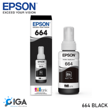 TINTA ORIGINAL EPSON T664120 BLACK