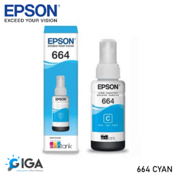 TINTA ORIGINAL EPSON T664220 CYAN