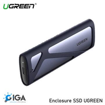 ENCLOSURE SSD UGREEN PCIE NVME / M.2 SATA USB 3.0 USB C CM400