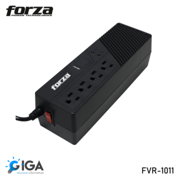 REGULADOR DE VOLTAJE FORZA FVR-1011 1000VA/500W
