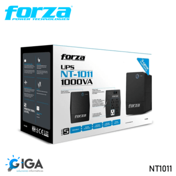 UPS FORZA INTERACTIVO NT-1011 1000VA /500w 6 TOMAS