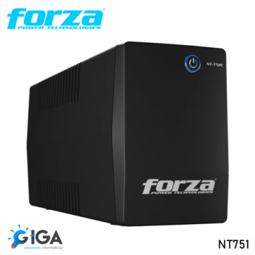 UPS FORZA INTERACTIVO NT-751 750VA /375w 6 TOMAS