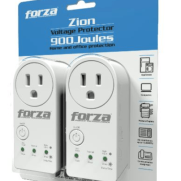 PROTECTOR SOBREVOLTAJE FORZA FVP-1201B PACK 2 UND