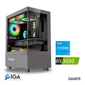 DESKTOP GAMER TORRE Intel Core i5-12400/DDR4 16GB/SSD:1TB PCI EXPRESS; RTX3050