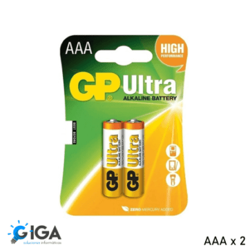 PILA ALCALINA GP AAAX2 PACK