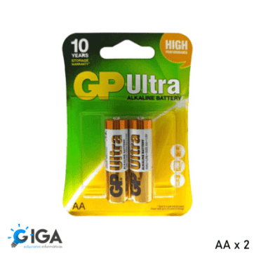 PILA ALCALINA GP AAX2 PACK