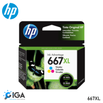 CARTUCHO ORIG HP 667XL COLOR 3YM80AL