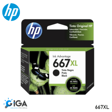 CARTUCHO ORIG HP 667XL BLACK 3YM81AL
