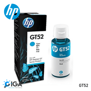 TINTA ORIG. HP GT52 CYAN