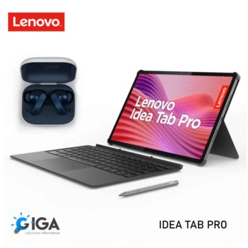 TABLET IDEA TAB PRO MEDIA TEK 8C 8GB DDR5 ALM 256GB +MICROSD 12,7" 3K TECLADO, LAPIZ ACTIVO Y AUDIFONOS TB373FU
