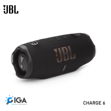 PARLANTE JBL CHARGE 6 BLUETOOTH NEGRO
