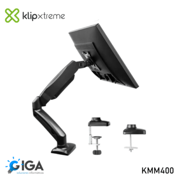 SOPORTE MONITOR KLIPXTREME KMM-400 NEUMATICO
