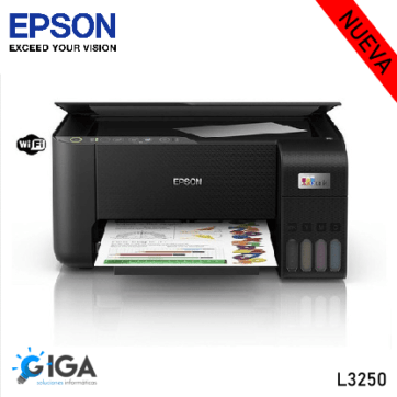 IMPRESORA MULTIFUNCION EPSON ECOTANK L3250 INALAMBRICA