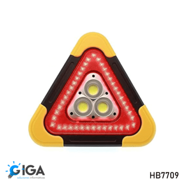 LAMPARA DE EMERGENCIA TRIANGULAR