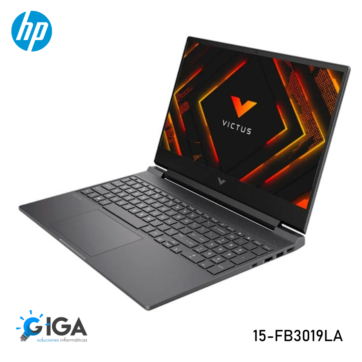 LAPTOP GAMER VICTUS 15-FB3019LA 15.6" AMD RYZEN 7-7445H RAM 8GB ALMAC: SSD 512GB GRAFICA RTX3050