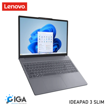 LAPTOP LENOVO IDEAPAD SLIM 3 15.3" TOUCH AMD RYZEN 7-170, MEM 16GB, SSD512GB, WIN 11 HOME
