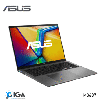 LAPTOP VIVOBOOK S16- M3607HA AMD Ryzen 9-270, 16GB, SSD: 1TB NVMe, 16" WUXGA, Mochila + Mouse