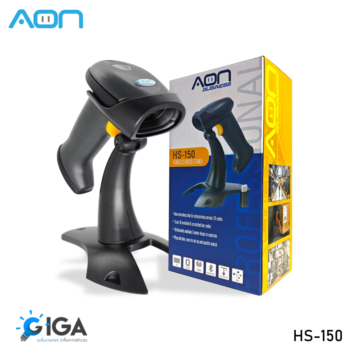 LECTOR CODIGOS DE BARRA INALAMBRICO AON 1D HS-150