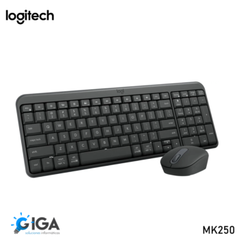 KIT INALAMBRICO LOGITECH TECLADO MOUSE BLUETOOTH MK250
