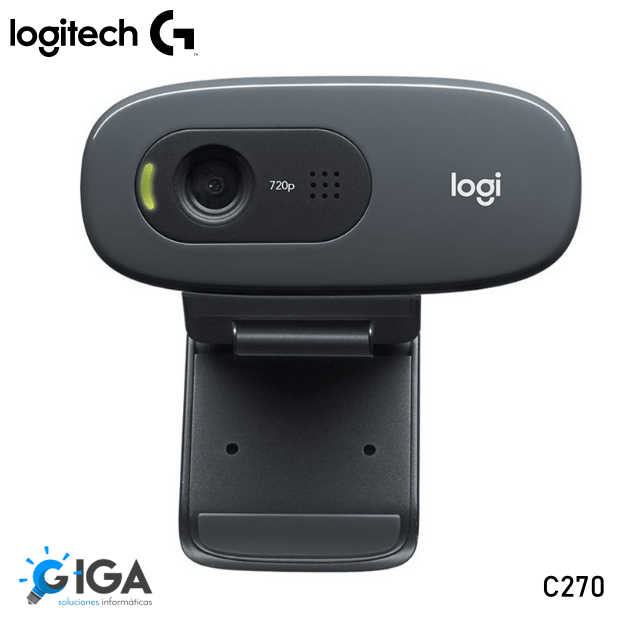Camara WEB Logitech C270 Hd 720p Audio Mono