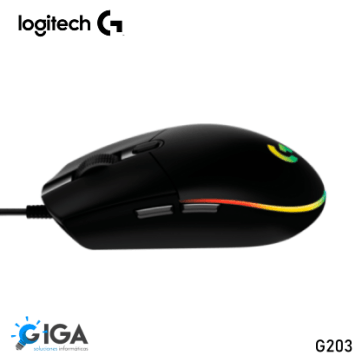 MOUSE GAMER LOGITECH G203 LIGHTSYNC