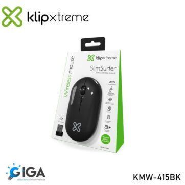 MOUSE SLIM INALAMBRICO KLIP KMW-415BK